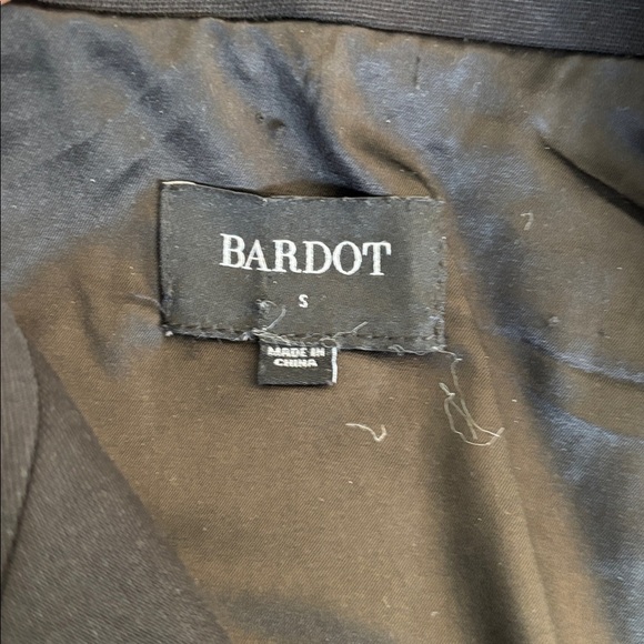 Bardot Women's Elegant Oversize   Black Blazer Size Small Formal Party Wear - Picture 10 of 15